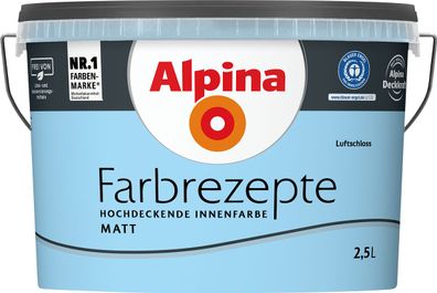 2,5L ALPINA Farbrezepte Luftschloß, Matt