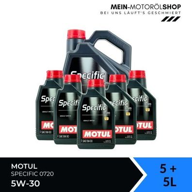 Motul Specific 0720 5W-30 5 + 5 Liter