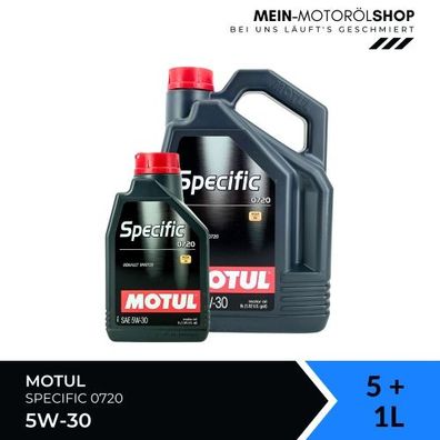 Motul Specific 0720 5W-30 5 + 1 Liter