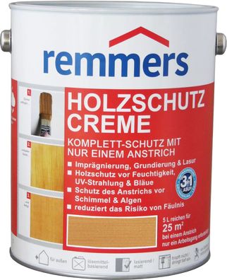 5L Remmers Holzschutz Creme Eiche hell