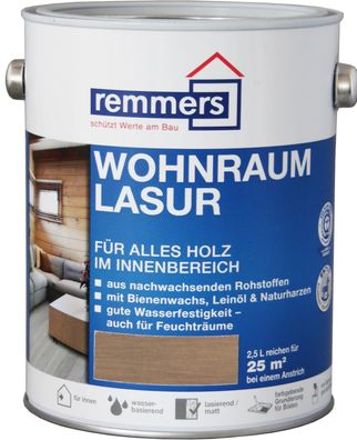 750ml Remmers Wohnraumlasur Toskanagrau