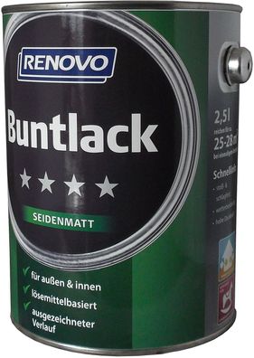 2,5L Renovo Seidenmattlack altweiss Nr.0096