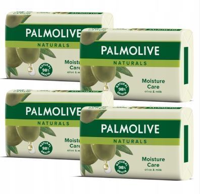 Palmolive Naturals Feuchtigkeitspflege Olive Seife, 4x90g