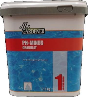 7,5kg Mr. Gardener PH - Minus im Eimer