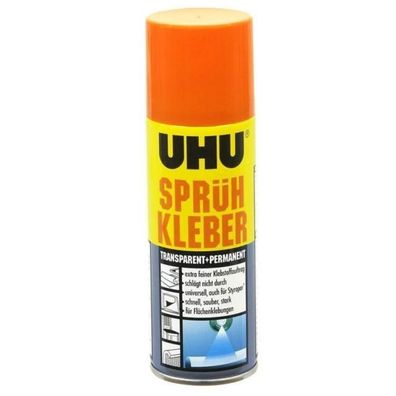 500ml UHU Sprühkleber transparent+permanent