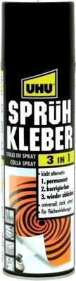 500ml UHU Sprühkleber 3 in 1