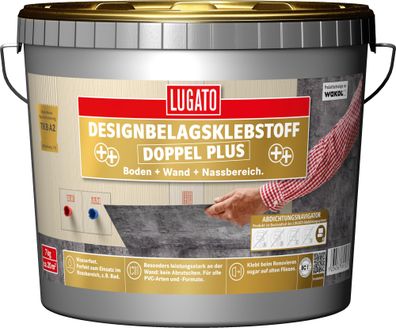 7kg Lugato Designbelagsklebstoff Doppel Plus