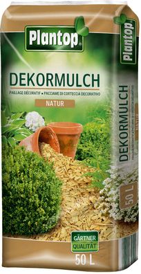 50L Plantop Dekor-Mulch * natur*