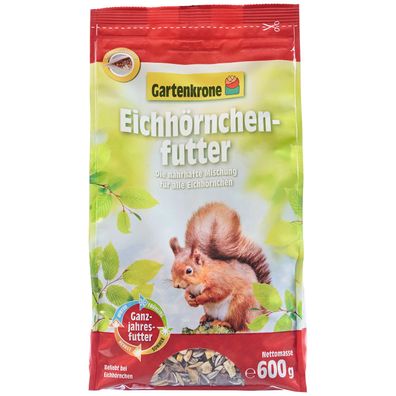 600g Gartenkrone Eichhörnchenfutter