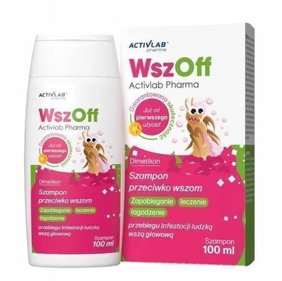 ActivLab Pharma WszOff Shampoo gegen Läuse 100ml