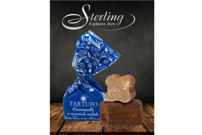 Tartufi Salted Caramel & Hazelnut Bag 200g Sonderpreis MHD Mindesthaltbarkeitsdatum 0