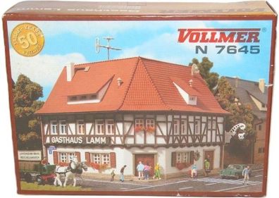 Vollmer 7645 - Gasthaus Lamm - Spur N - 1:160 - Originalverpackung