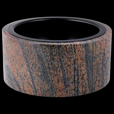 Grabschale exclusiv Granit Pflanzschale Friedhofsschale Blumenschale Grab