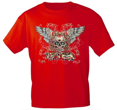 T-SHIRT Print Totenkopf Skull Santa Muerte - 10282 versch. Farben Gr. S-3XL