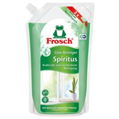 Frosch Glasreiniger Spiritus Nachfüllbeutel 15395 950ml