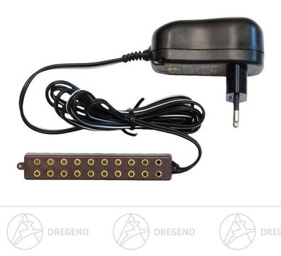 Steckertrafo f. 1 bis 10 Lämpchen für 3,5V NEU Erzgebirge Birne Lampe Leuchte