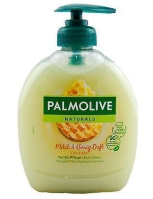 Palmolive, Naturals Milch & Honig, Flüssigseife, 300 ml