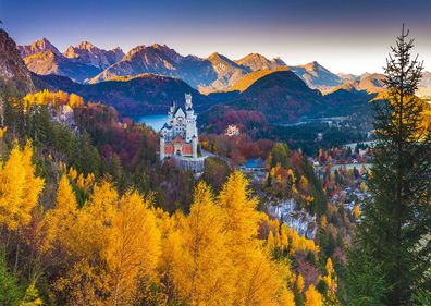 Herbstliches Neuschwanstein