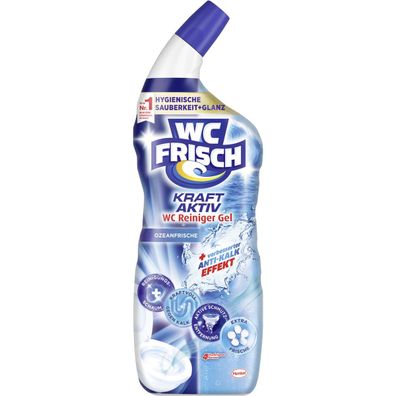 WC frisch WC Reiniger Kraft Aktiv W7CLO Ozeanfrische 750ml