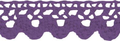 Heyda 203584566 Spitzen Tape 2 m x 15 mm flieder