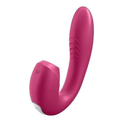 Satisfyer Sunray Klitorisstimulator mit Vibration Beere