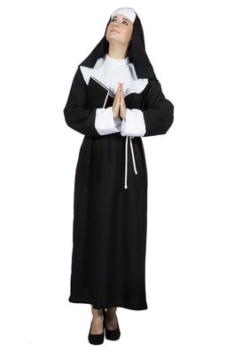 Nonne Kostüm 2tlg. Damen