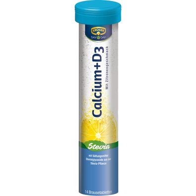 KRÜGER DAY by DAY Brausetablette 67836 Calcium+D3 14St