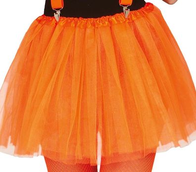 Tutu Tüllrock orange