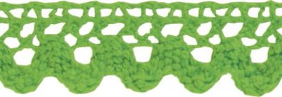 Heyda 203584554 Spitzen Tape 2 m x 15 mm grün