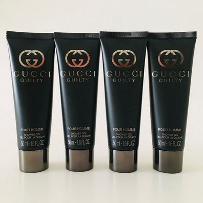 Gucci Guilty Pour Homme Shower Gel 200ml (4x 50ml)