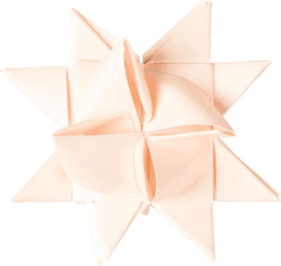 Heyda 204875548 Faltstreifen-Set für Fröbelsterne 1 x 30 cm, 1,5 x 45 cm rosegold