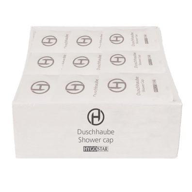 Hygostar 556116 Duschhauben PE transparent