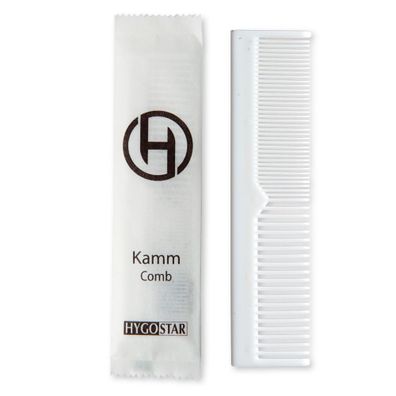 Hygostar 556110 Kamm Kunststoff weiß