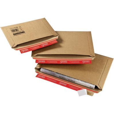 ColomPac Wellpappversandtasche 400x285x50 braun Querbefüllung