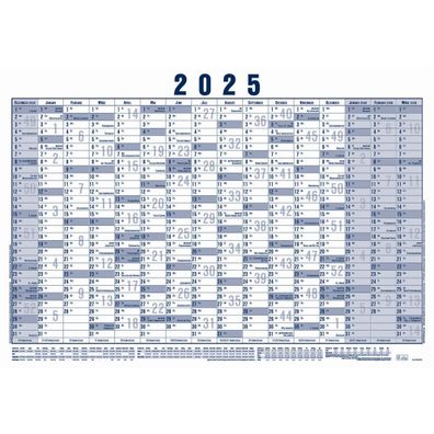 Zettler Plakatkalender 918-0015 16M/1S gerollt 5St