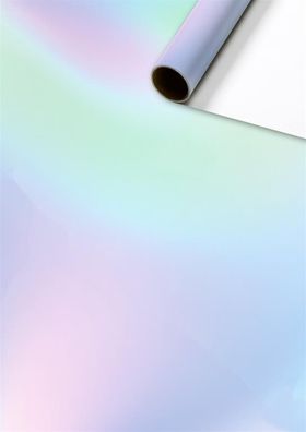 STEWO 2528590899 Geschenkpapier „Uni Rainbow“, 1,5 m