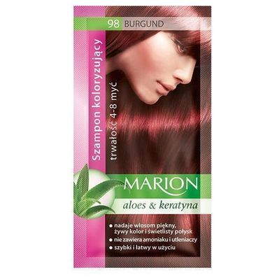 Marion Intensivhaarfärbe-Shampoo 98 Burgund, 40 ml