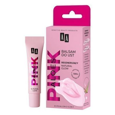 Aloe Pink Regenerierender Lippenbalsam Natural Glow, 10g