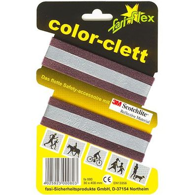 FASI Hosenklettband "Color clett" SB-verpackt, 3M neongelb