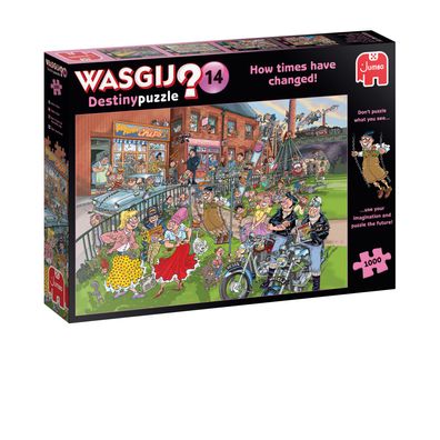 Jumbo Spiele 1119801822 Wasgij Destiny 14 How Times Have Changed! 1000 Teile Puzzle