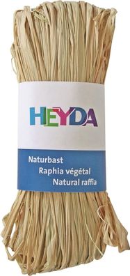 Heyda 204887799 Naturbast naturfarben