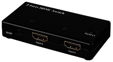 Monacor HDMS-201 2-Fach HDMI-Umschalter / HDMI-Switch 2 in 1 out