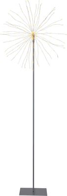 3D-LED-Standstern "Firework", silber, 200 ww LED