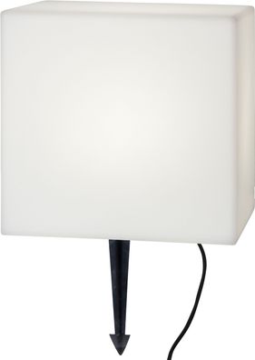 LED-Deko-Würfel "Gardenlight", weiß, 30x30cm, P65