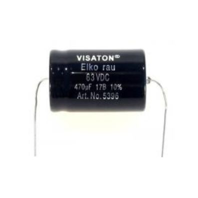 Tonfrequenz-Elkos mit rauer Folie 33 µF 63 VDC, 10% Toleranz