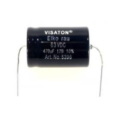 Tonfrequenz-Elkos mit rauer Folie 330 µF 63 VDC, 10% Toleranz