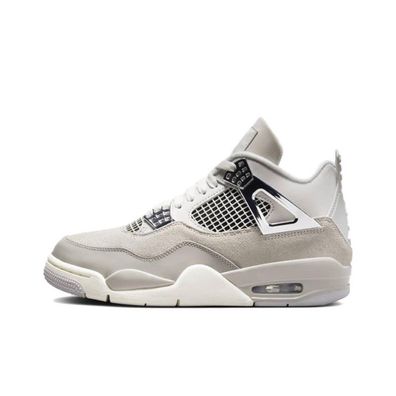 Air Jordan 4 Retro Light Iron Ore Jordan4 Original AJ4 Damen Männer Unisex Grau