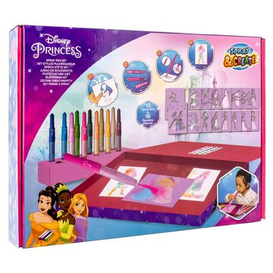 Canenco Disney Princess - Sprühstifte-Box (12er)