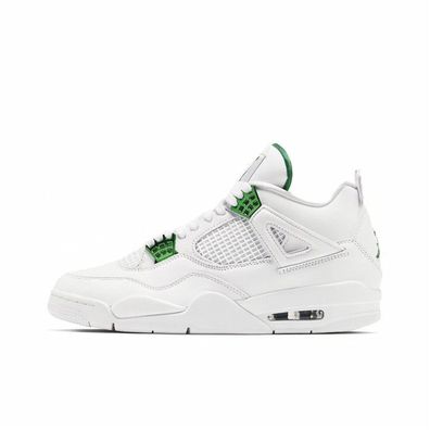 Air Jordan 4 Retro Metallic Green Jordan4 Original AJ4 Damen Männer Unisex