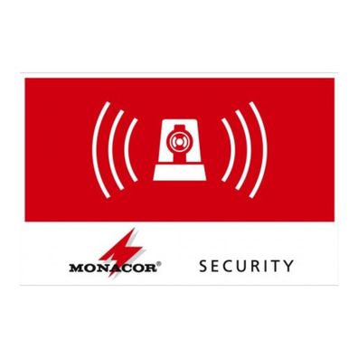 Aufkleber ALARM innenklebend ALARM-LABL/IS